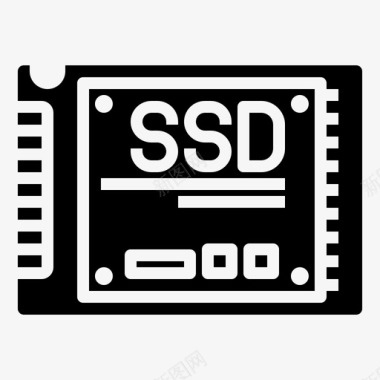ssdSsd计算机组件8填充图标
