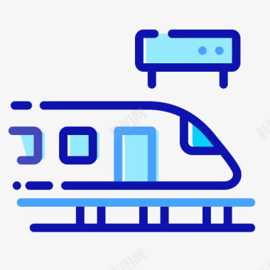 地铁高铁高铁图标