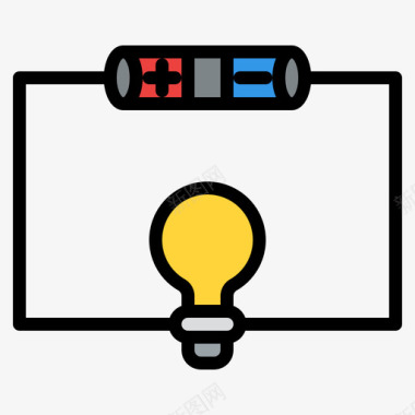实验科学的图标电子电路科学155线性颜色图标