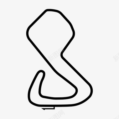 品牌哈奇赛道f1赛车大奖赛图标