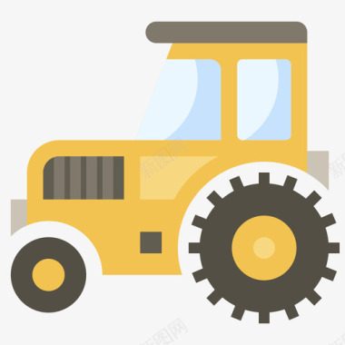 拖拉机工程机械7平板图标