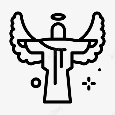 天使天使复活节79直系图标