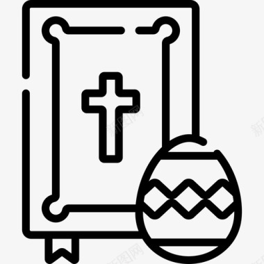 圣经复活节第40天直系图标