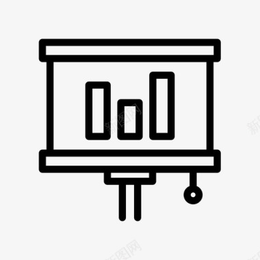 演示众筹50线性图标