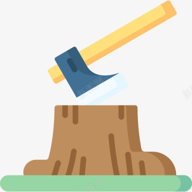 夏令营总动员伐木夏令营28平房图标