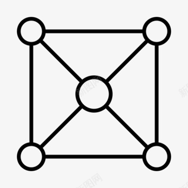 分子原子医疗医学图标