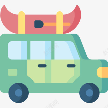 夏令营总动员汽车夏令营28平房图标