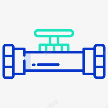 颜料颜色管道石油工业27轮廓颜色图标