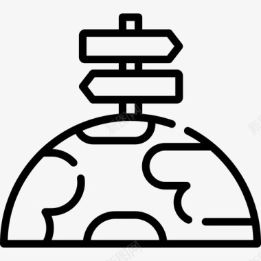 夏令营总动员方向夏令营26直线图标