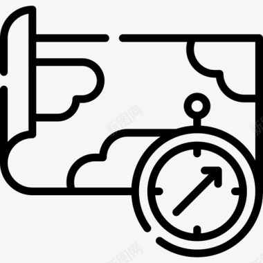 夏令营总动员罗盘夏令营26直线图标