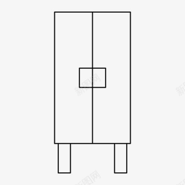 橱柜衣柜模版衣柜橱柜家具图标