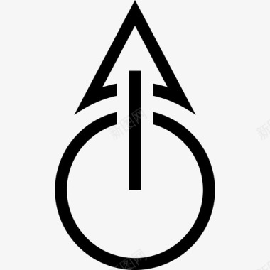 计算机符号指北针箭头方向图标