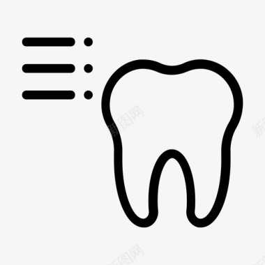 牙齿纠正牙齿报告牙齿列表图标