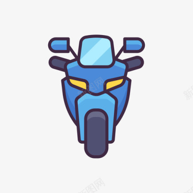摩托车警用59平车图标