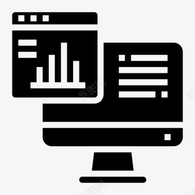 项目报告PPT报告项目管理45填充图标