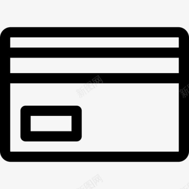 信用卡信用卡借记卡支付图标