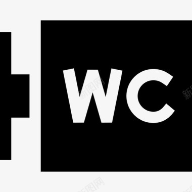 wc指示牌Wc信号和禁令8已填充图标