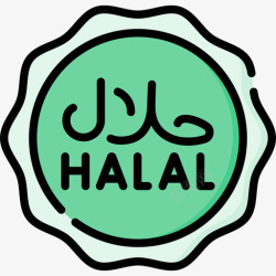 HALALHalalEidAlAdha7线性颜色高清图片