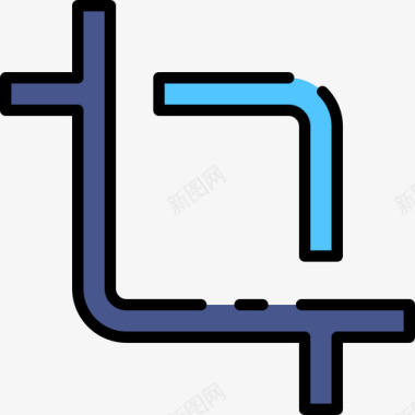 裁剪图案168线型颜色图标