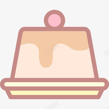 布丁布丁食品206原色图标