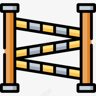 警察文化墙警察线犯罪调查50线颜色图标