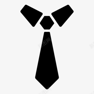 领带商务礼服图标