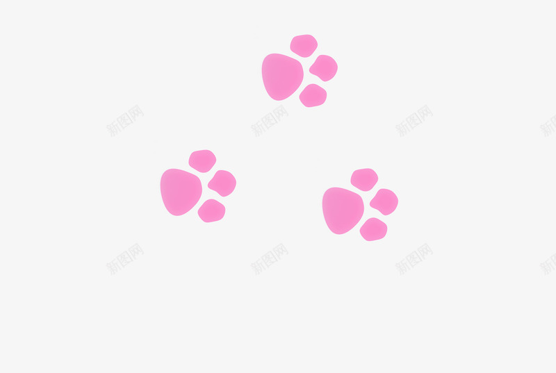 手绘猫脚印png免抠素材_88icon https://88icon.com 手绘 脚印