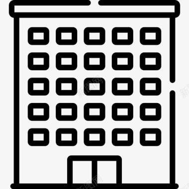 南京性建筑建筑物城市建筑26线性图标
