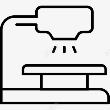 射线光伦琴透视医学图标