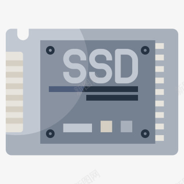 ssdSsd计算机组件6扁平图标