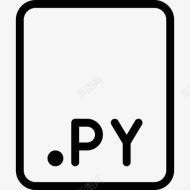 PYPy格式web应用程序编码文件3线性图标