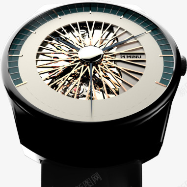 时轮TimeWheel机械腕表设计车载吸尘器工业设图标