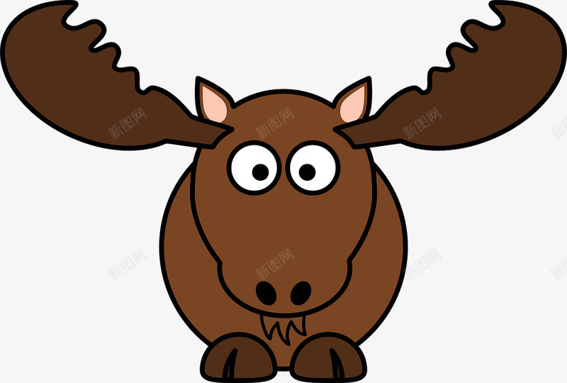 鹿哺乳动物驼鹿鹿茸动物棕色搞笑卡通人物png免抠素材_88icon https://88icon.com 哺乳动物 驼鹿 鹿茸 动物 棕色 搞笑 卡通 卡通人 人物