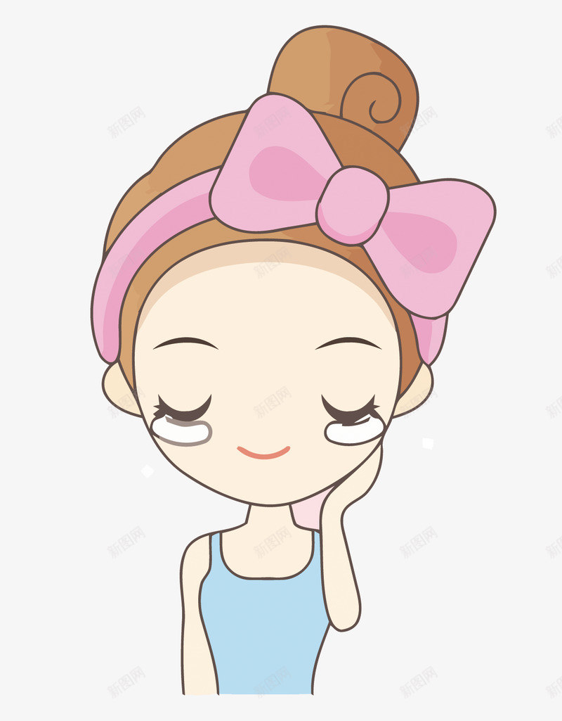 矢量做眼膜的少女1151x1500护肤使用步骤png免抠素材_88icon https://88icon.com 矢量 眼膜 少女 1151x1500 护肤 使用 步骤