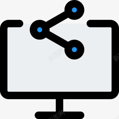 WEB应用共享web应用程序开发4线性颜色图标