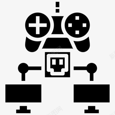 局域网网卡局域网计算机连接图标