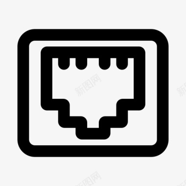 局域网网卡局域网组件设备图标