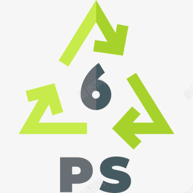 PS塑料制品9扁平图标