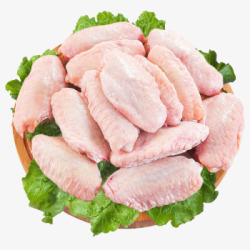 新鲜鸡翅中生鲜冷冻单冻鸡翅中翼烧烤食材烤鸡翅烤翅膀素材