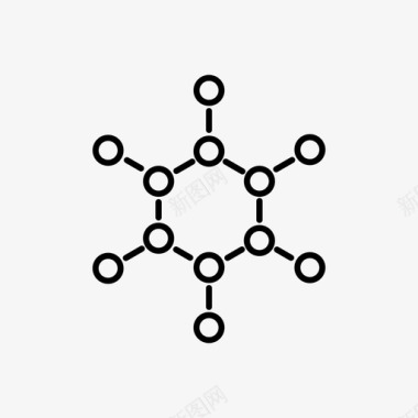 活性分子分子物质化学配方图标