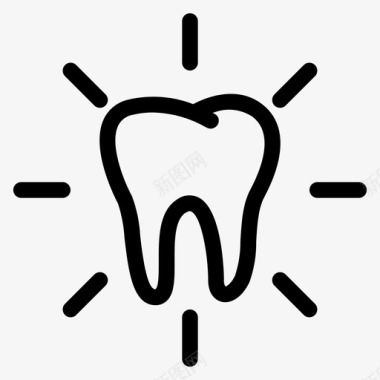 牙科牙齿牙科牙医图标