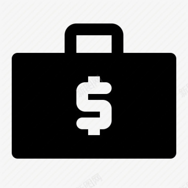 袋公文包现金工作金钱工作图标UXUI图标集合UXU图标