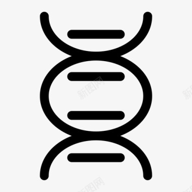 dna细胞核遗传学生物学染色体图标