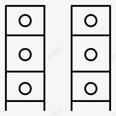 绘画家具室内图标