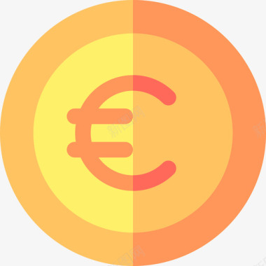 欧元图标欧元荷兰40欧元持平图标