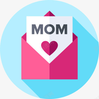 电子邮件母亲节32平装图标