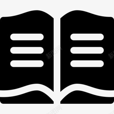 阅读书籍爱好和空闲时间7充实图标