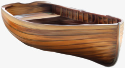 中国风古风木船素材