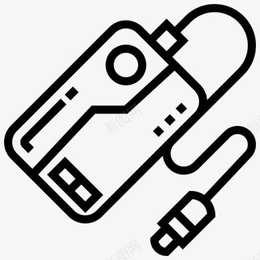 拍立得相纸电源组电池充电器图标