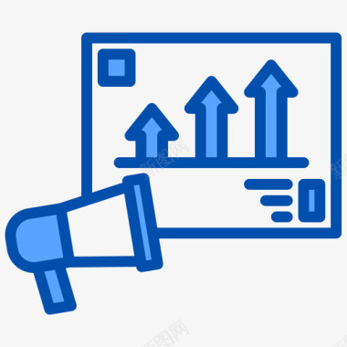 商务蓝色画册分析电子商务216蓝色图标